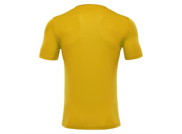 Rigel Hero Shirt SS YEL M Teknisk trenings t-skjorte - Unisex 