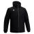 Andes Bomber Jacket BLK 3XS Quiltet bomberjakke med hette - Unisex 