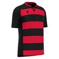 Alabaster shirt BLK/RED 4XL Teknisk kamp og treningsdrakt - Unisex