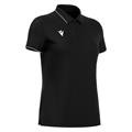 Melody polo BLK/WHT XXS Poloskjorte - Dame