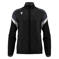 ODIN full zip top BLK/WHT XL Jakke med kontrastdetaljer